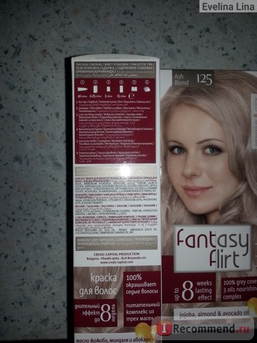 Hair colorant fantezie fluture frasin blond - 