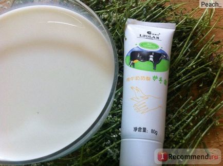 Крем для рук lyolan молочний - «крем для рук від китайської марки lyolan інтенсивно зволожує шкіру