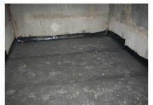 Fixarea placajului pe podea din beton