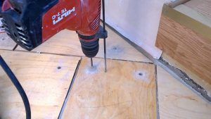 Кріплення фанери до бетонної підлоги порядок укладання