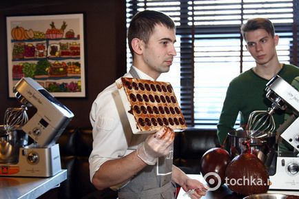 Arte culinare ektora chimenez-bravo clasă de masterat la locul de muncă cu ciocolată