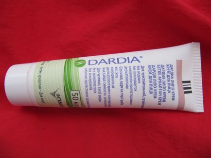 Ліпокрем для чутливої ​​шкіри обличчя від dardia - відгуки, фото і ціна