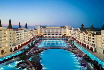 Legjobb költséges hotel Telman Ismailov Törökországban gazdag ügyfelek