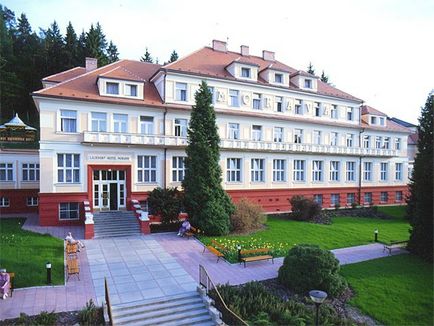 Luhacovice Cseh Köztársaság - nyugalmi és kezelési a központban