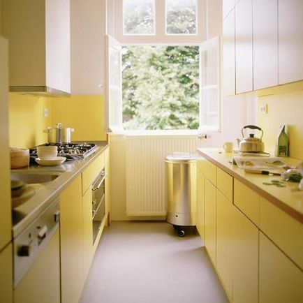 O bucătărie mică - cum să organizezi în mod corespunzător un spațiu