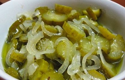 Pickles a téli egyliteres és 3 literes kanna, sterilizálás nélküli, receptek képekkel