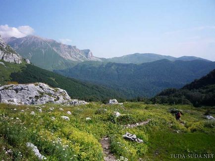 Traseu - treizeci - prin munți (piscină) până la Marea Neagră