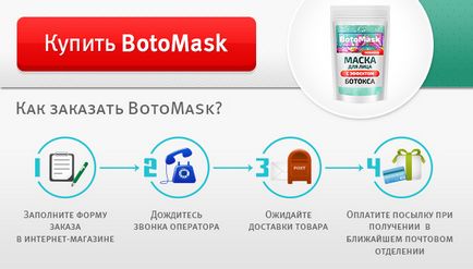 Mască de față cu botox cu efect de botox, preț