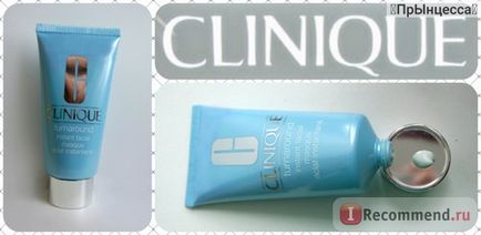 Маска для обличчя clinique оновлююча маска для обличчя turnaround instant facial - «- люксовий - догляд