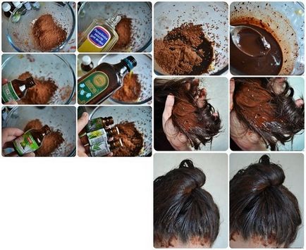 Маски з какао і масло-какао - слухняне волосся і легка укладка