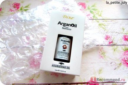 Ulei de par aliexpress dexe ulei de argan pur pentru îngrijirea părului 10ml - 