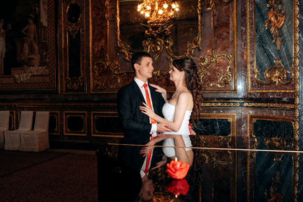 Locuri pentru fotografii de nunta in Sankt Petersburg