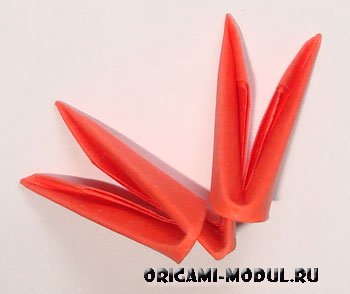 Modulare diagramă origami fluture de asamblare