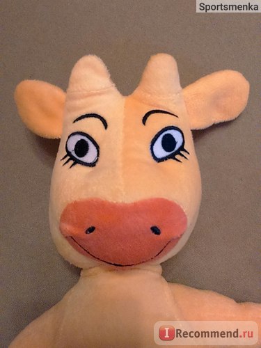 М'яка іграшка світ дитинства корова ма - «чарівна корова ма! Велика (38 см) і якісно