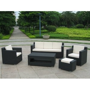 Un set de mobilier din răchită garda-1007 din rattan artificial, mobilier din răchită rattan