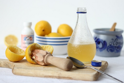 Народні рецепти гліцерин і лимон від кашлю - кашель