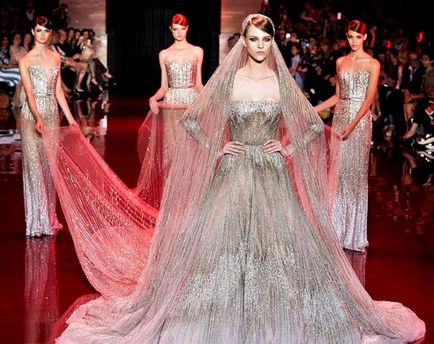 Elegant rochii de colecție elie saab chic de la faimoasa fotografie designer