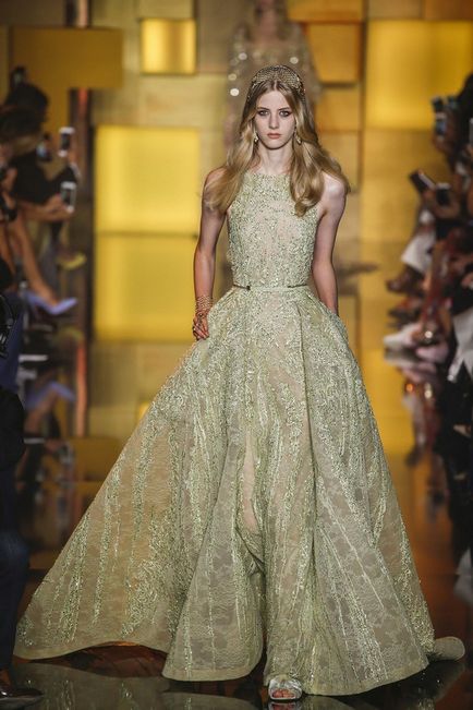 Elegant rochii de colecție elie saab chic de la faimoasa fotografie designer