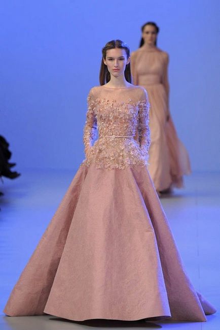 Elegant rochii de colecție elie saab chic de la faimoasa fotografie designer