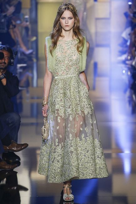 Elegant rochii de colecție elie saab chic de la faimoasa fotografie designer