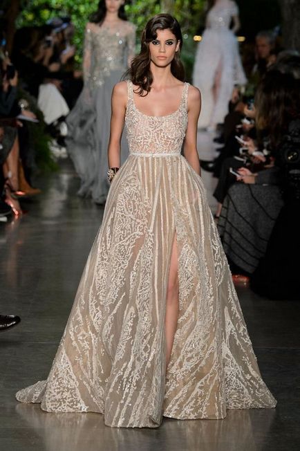 Elegant rochii de colecție elie saab chic de la faimoasa fotografie designer