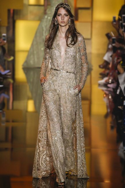 Elegant rochii de colecție elie saab chic de la faimoasa fotografie designer