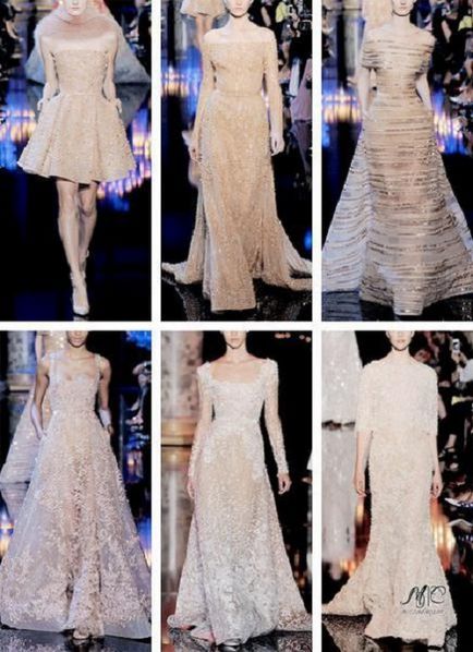 Elegant rochii de colecție elie saab chic de la faimoasa fotografie designer