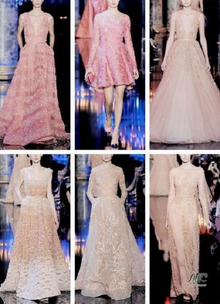 Elegant rochii de colecție elie saab chic de la faimoasa fotografie designer