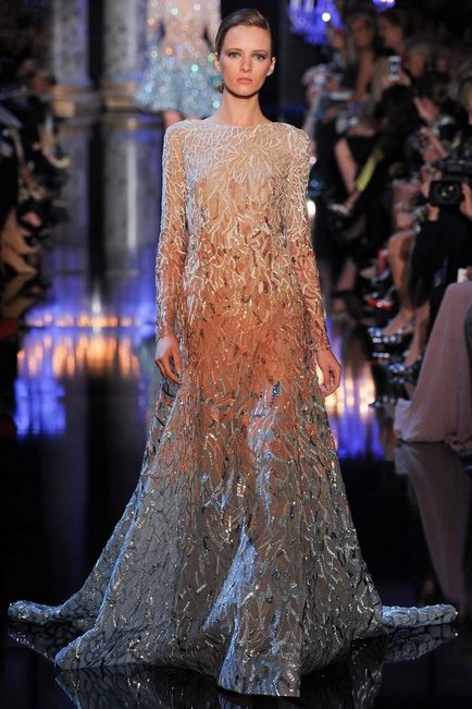 Elegant rochii de colecție elie saab chic de la faimoasa fotografie designer