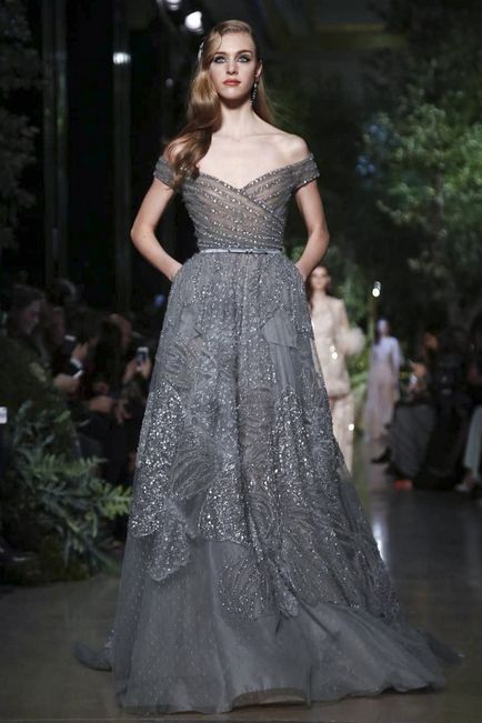 Elegant rochii de colecție elie saab chic de la faimoasa fotografie designer