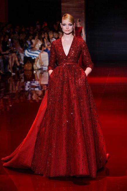 Elegant rochii de colecție elie saab chic de la faimoasa fotografie designer