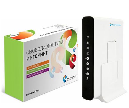 Setarea unui router sagemcom pentru Rostelecom