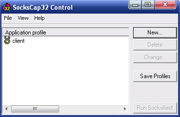 Configurarea sockscap (proxy) - ultima online