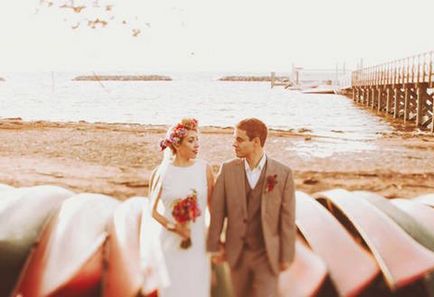 Незвичайна дводенна виїзна весілля-кемпінг Хіларі і Філліпа на пляжі, повністю