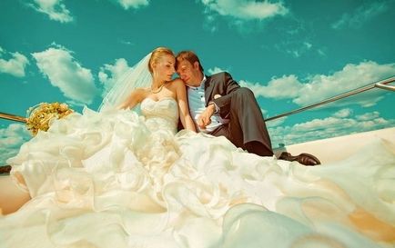 Szokatlan esküvői fotó ukrán fotós