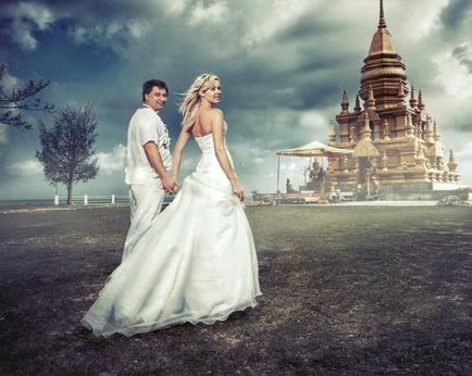 Fotografii neobișnuite de nuntă ale unui fotograf ucrainean