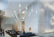 Belsőépítészet a szálloda halljában modern elképzelések fotók