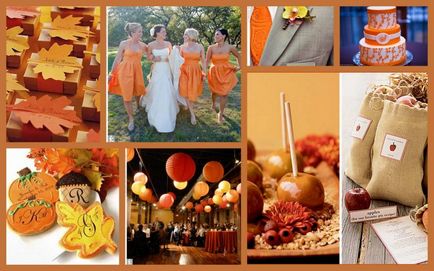 Особливості весілля в жовтні - журнал дев'ять трендів, дев'ять трендів