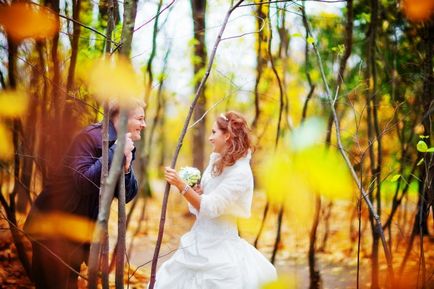 Особливості весілля в жовтні - журнал дев'ять трендів, дев'ять трендів