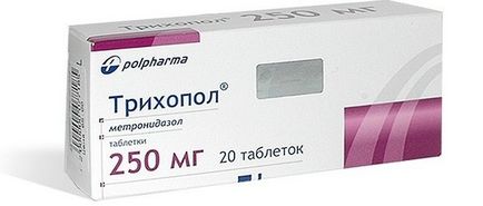 Abból, amit segítség tabletta „trihopol” kezelés helminthiasisok invázió