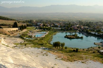 Se odihnește în Pamukkale, călătorește cu izvorul