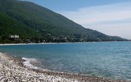 Lacul ritsa în Abhazia (11 poze, descriere, harta)