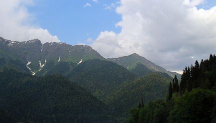 Lake Ritsa în Abkhazia descriere, fotografie, unde este și cum să ajungi acolo, excursii