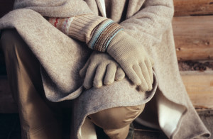 Coats nemezelt gyapjúból, nemezelt kabát Fotó - nő s nap