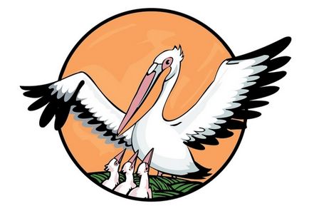 Pelican - simbolul concursului 