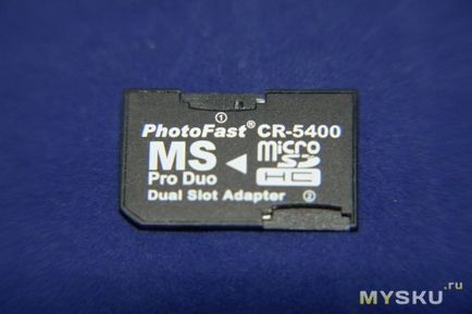 Adaptoare cu microsd pe ms pro duo
