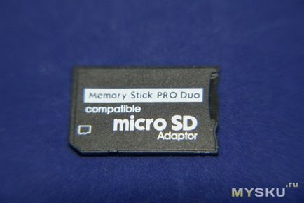 Adaptoare cu microsd pe ms pro duo