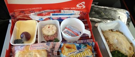 Alimente pe zborurile aeriene - Ural Airlines