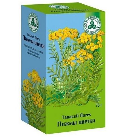 Пижмо полин гвоздика від паразитів - пропорції, як приготувати