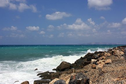 Strandok Heraklion, mely strand a legjobb